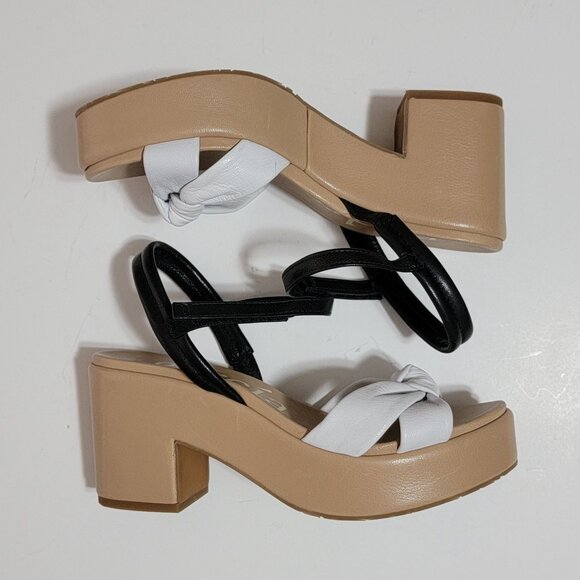 Pedro Garcia Platform Sandal Womens 7 Retro 60s Chic Designer Summer Comfort - Picture 6 of 11